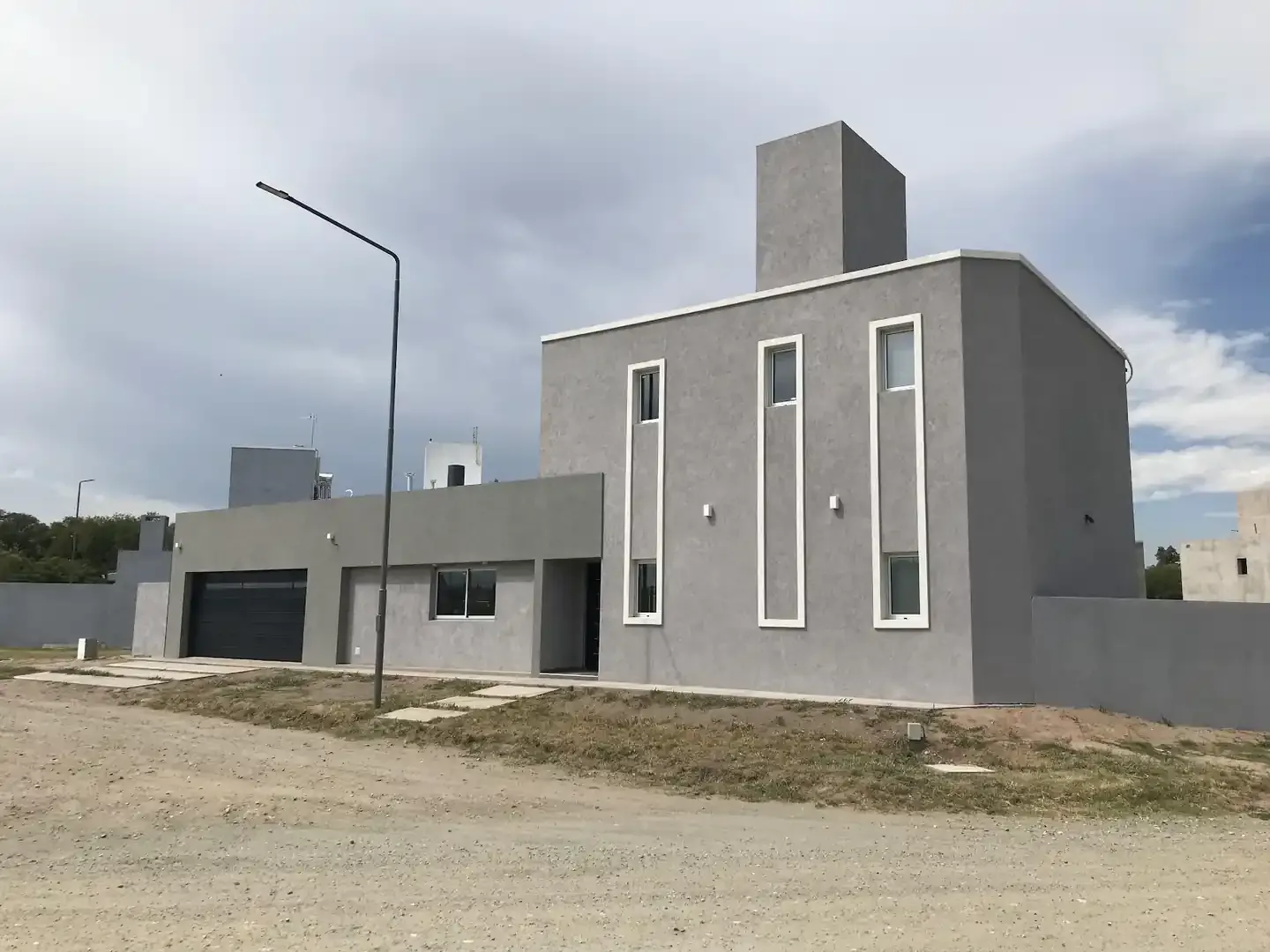 Casa terminada en steel frame